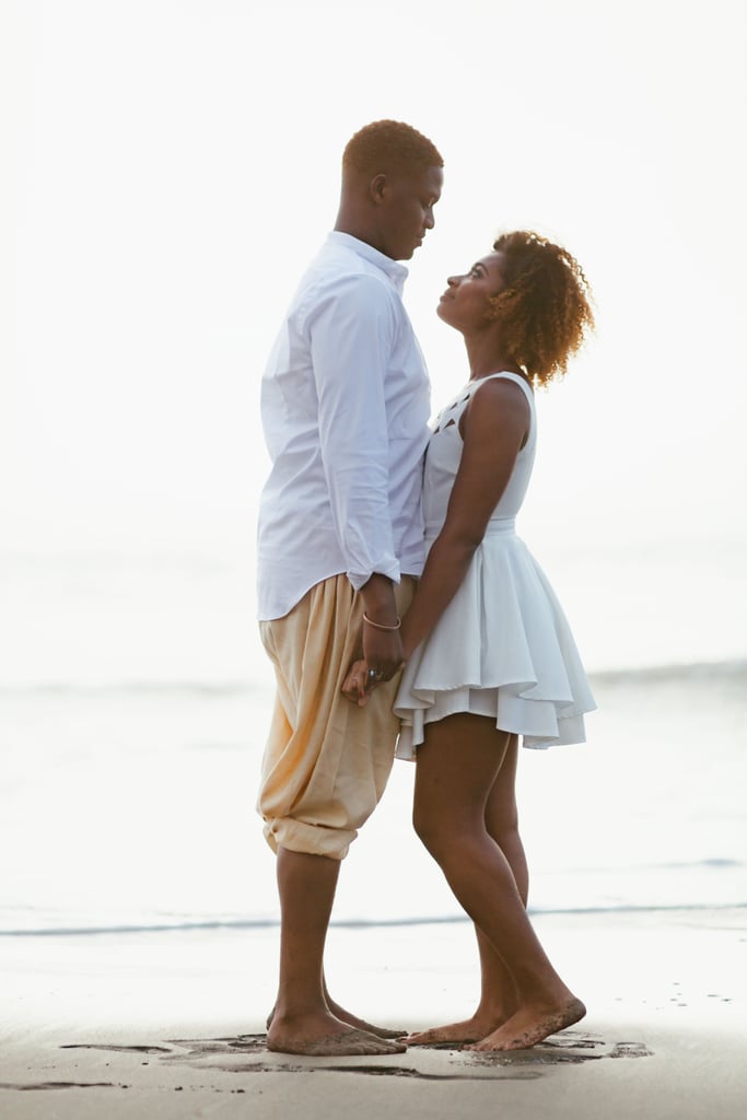 Mermaid-Themed Engagement Shoot