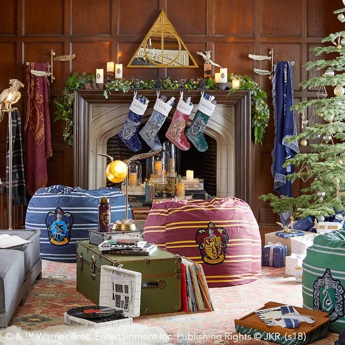 Items From the Harry Potter Collection at PBteen, Including the Holiday Stockings