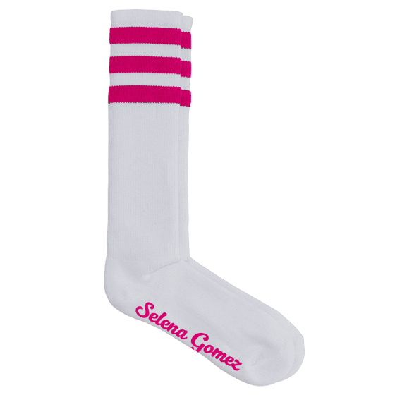 Script Selena Gomez Socks ($23)