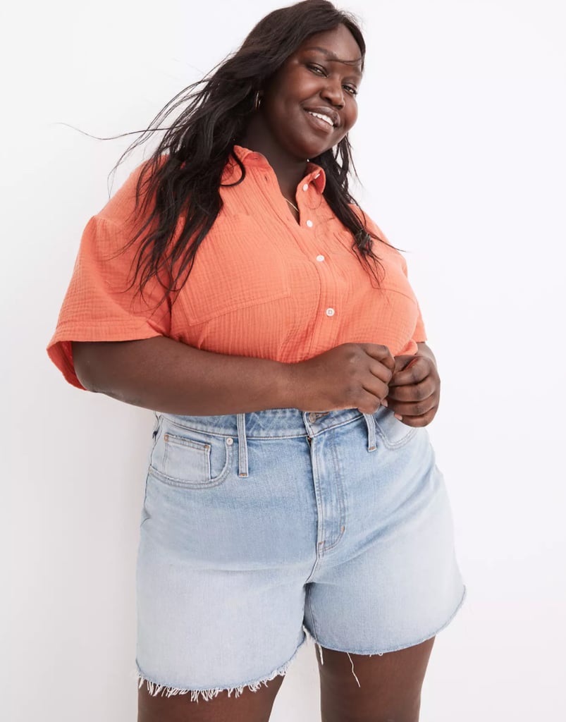 Madewell Plus Curvy Perfect Jean Shorts