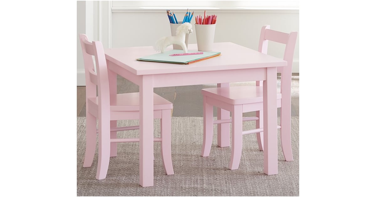 Petal Pink My First Play Table Chairs 