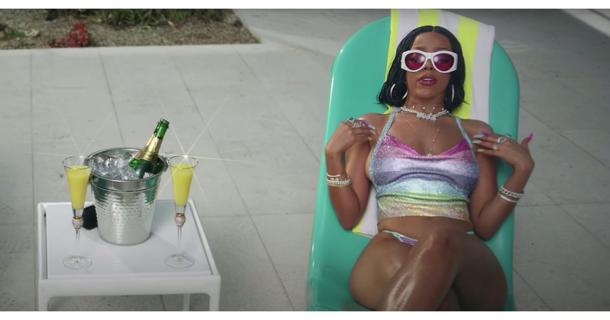Doja Cat Wearing A Ludovic De Saint Sernin Swarovski Crystal Rainbow See Saweetie And Doja Cat S Best Friend Music Video Outfits Popsugar Fashion Uk Photo 5 Doja Cat Wearing A Ludovic De Saint Sernin Swarovski Crystal Rainbow See Saweetie And Doja Cat S Best Friend Music Video Outfits Popsugar Fashion Uk Photo 5
