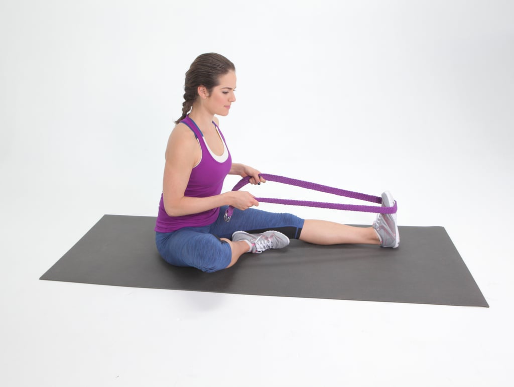 Seated Calf Stretch
