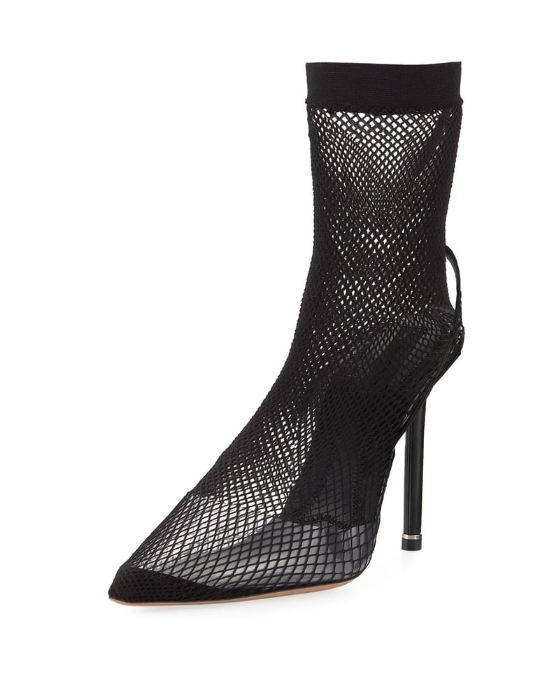 Alexander Wang High Heel Fishnet Booties