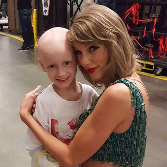 Taylor Swift With Fan With Cancer Picture