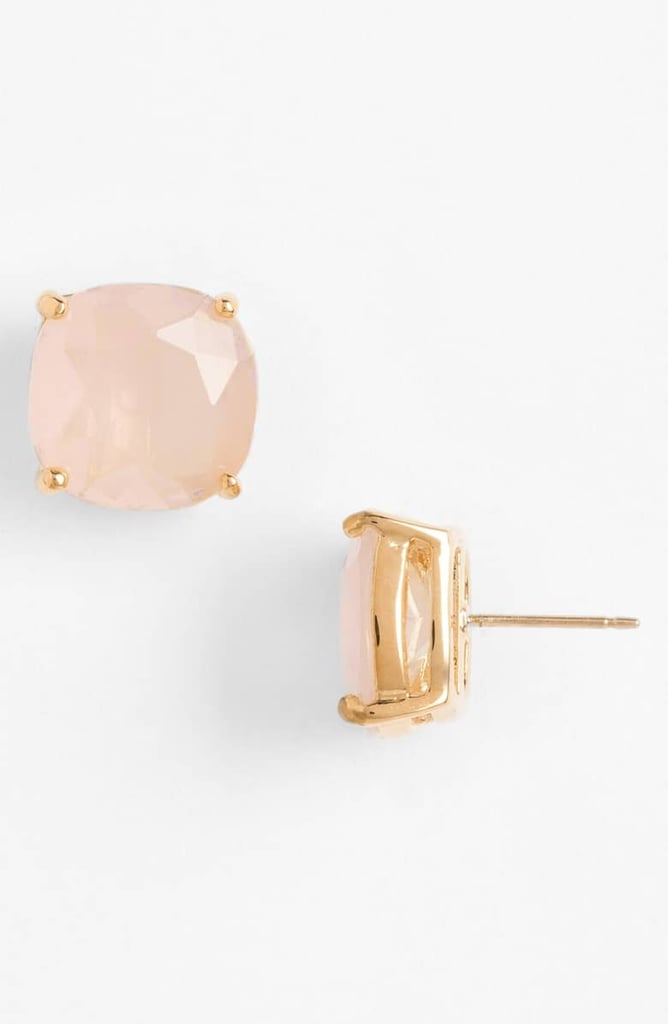 Kate Spade New York Mini Small Square Semiprecious Stone Stud Earrings