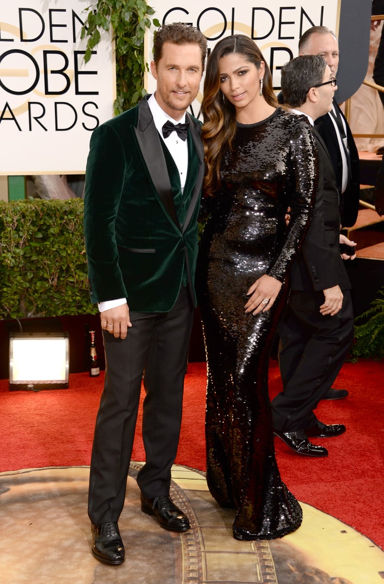 Matthew McConaughey at the Golden Globe Awards