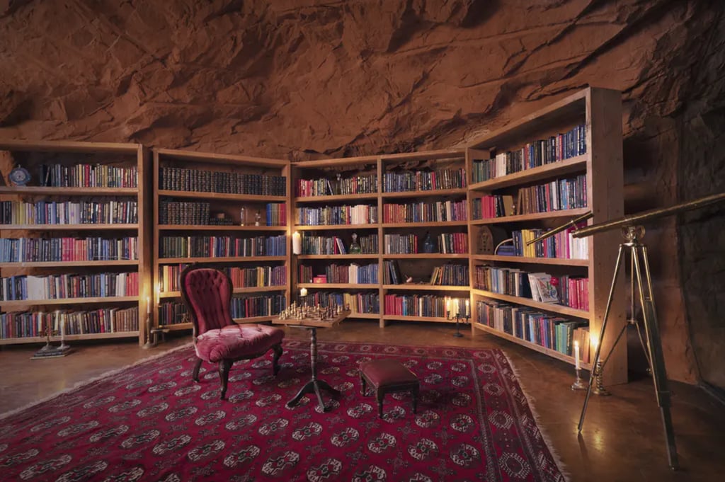 书偷走圣诞节的洞穴租赁在犹他州