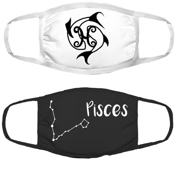 Zodiac Face Mask - Pisces