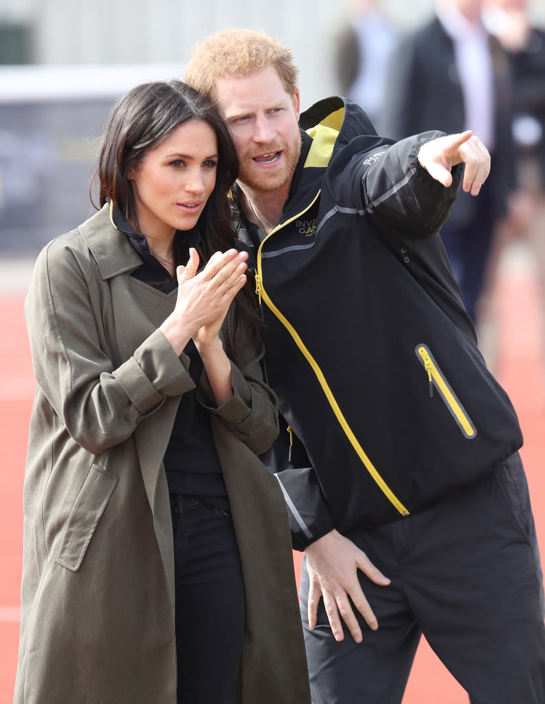 Prince Harry and Meghan Markle in Bath April 2018