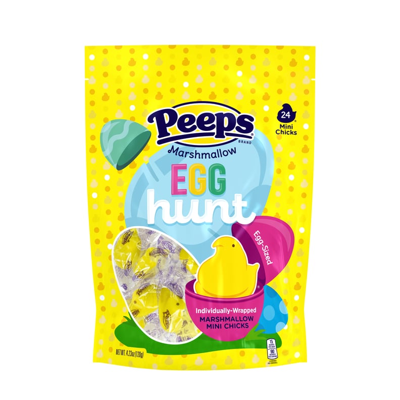 Peeps Marshmallow Chicks Egg Hunt Stand Up Bag