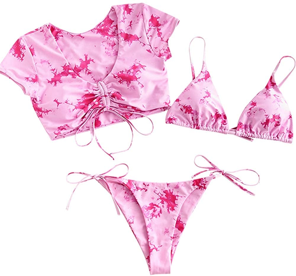 ZAFUL Tie-Dye Bikini Set