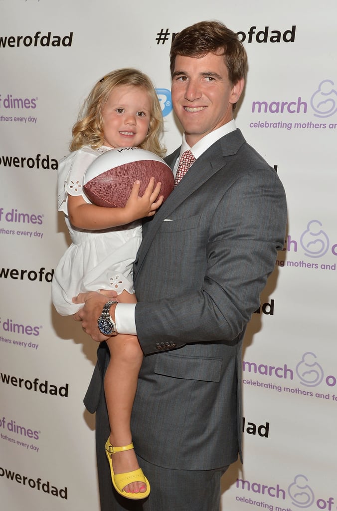 Eli Manning Talks Father's Day and Competitive Parents