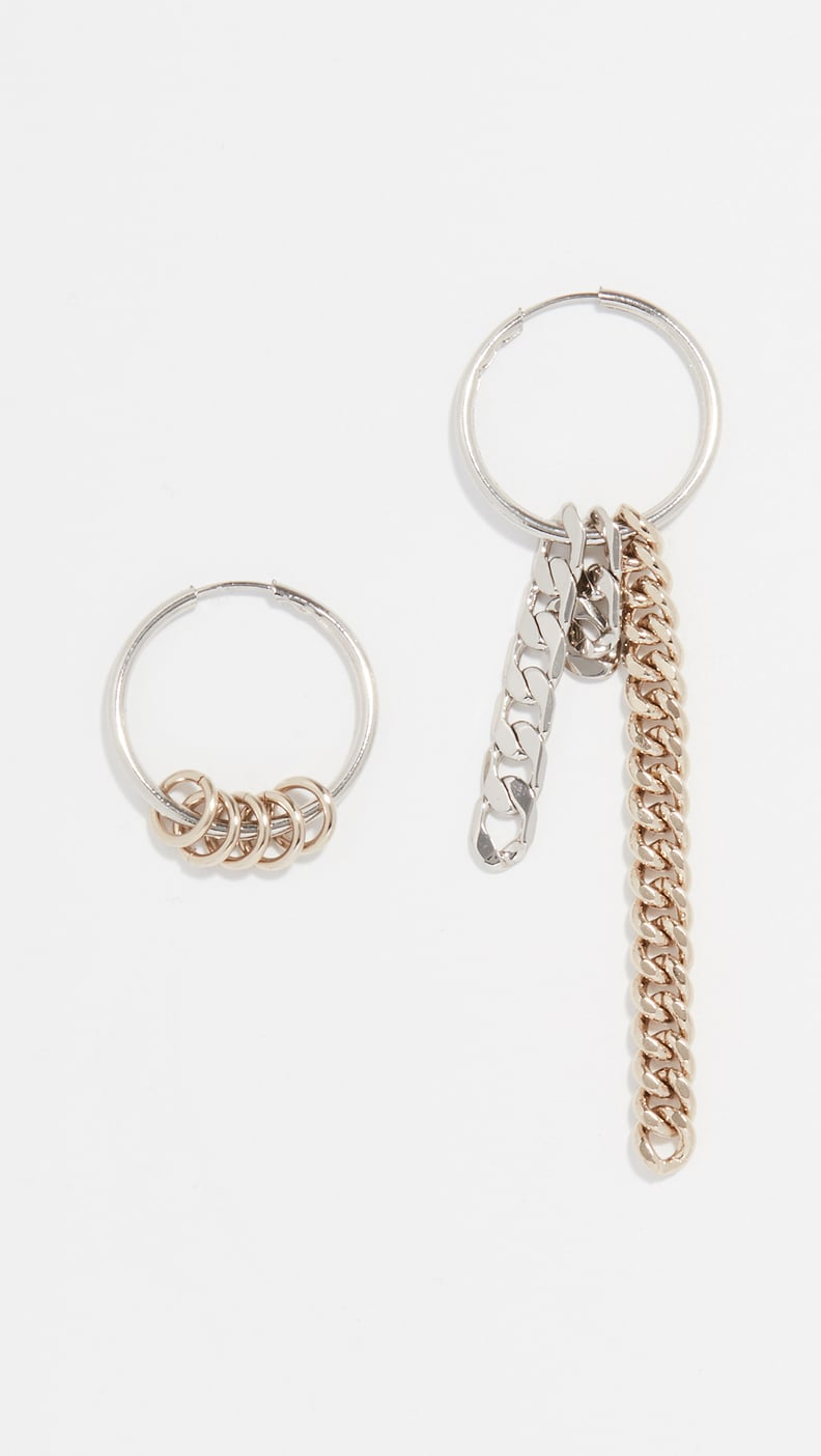 Justine Clenquet Jane Hoop Earrings