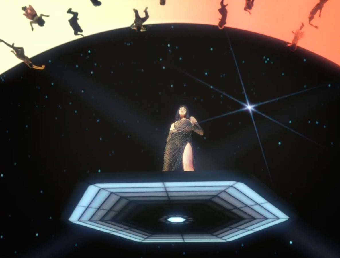 dua lipa levitating versace dress