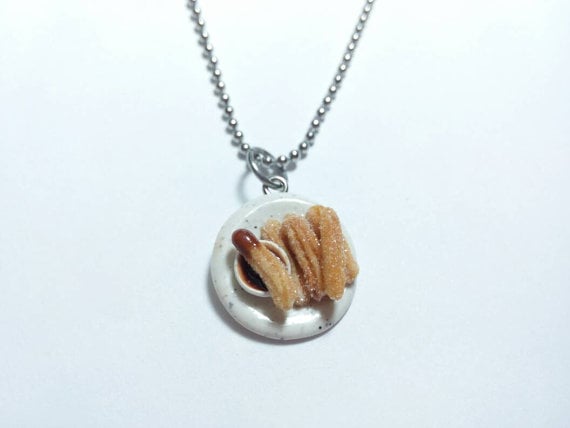 Churro Brooch