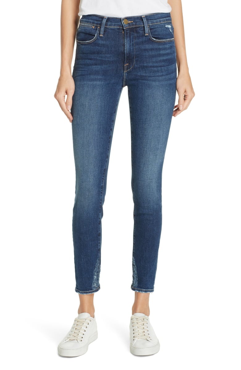 Frame Le High Skinny Ankle Jeans