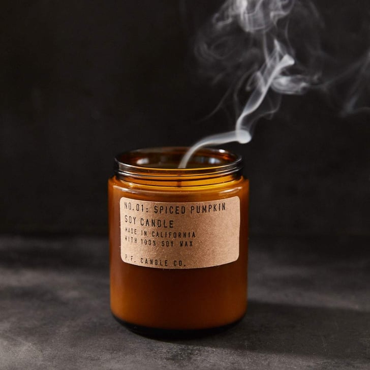 P.F. Candle Co. Spiced Pumpkin Standard Candle The Best Fall Candles of 2021 POPSUGAR Home