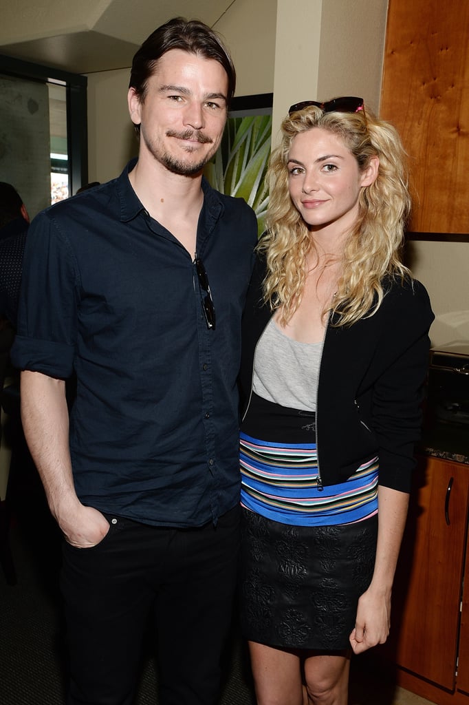 Josh Hartnett and girlfriend Tamsin Egerton took a break from the 2015 BNP Paribas Open at the Moët & Chandon Suite in Indian Wells, CA, on Saturday.