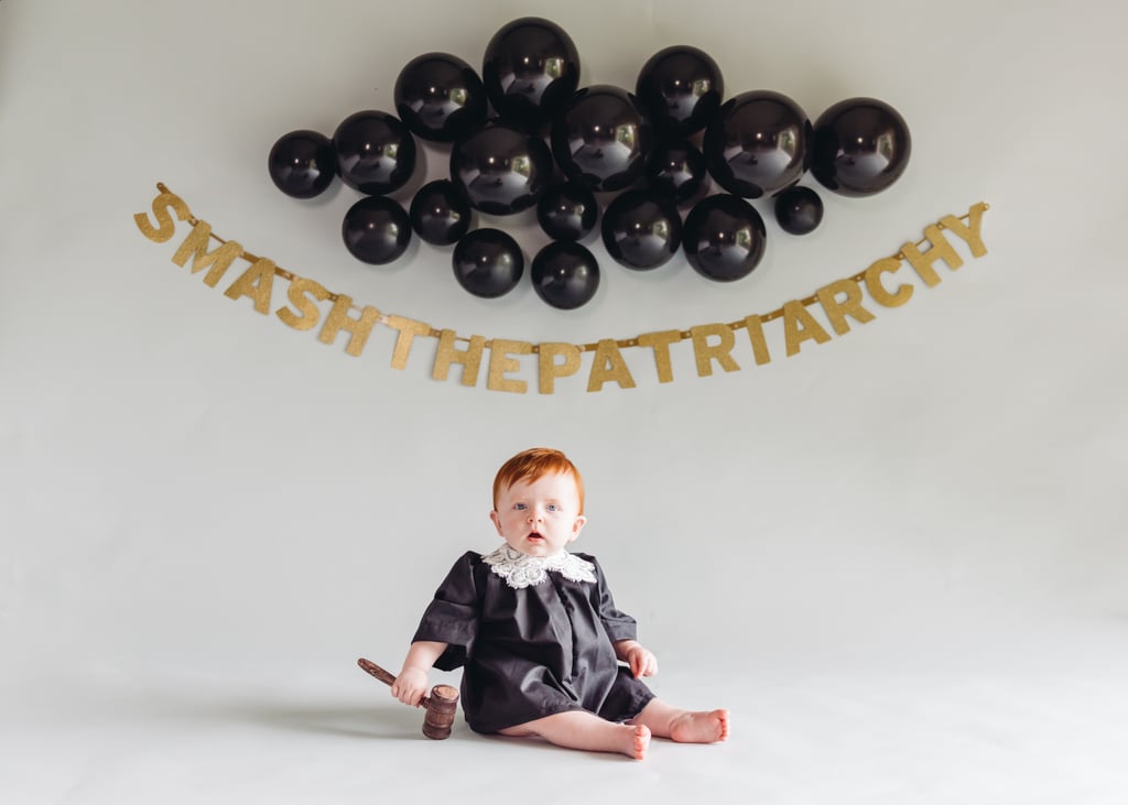 Smash the Patriarchy First Birthday Cake Smash