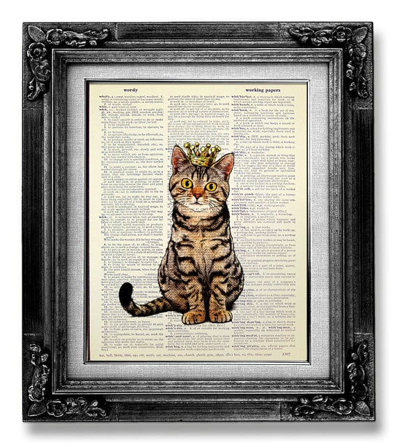 Tabby Cat Wall Art
