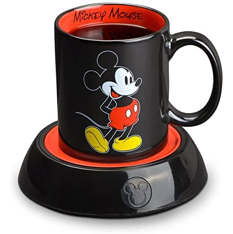 For a Coffee and Tea Lover: Mickey Mouse Mug and Warmer