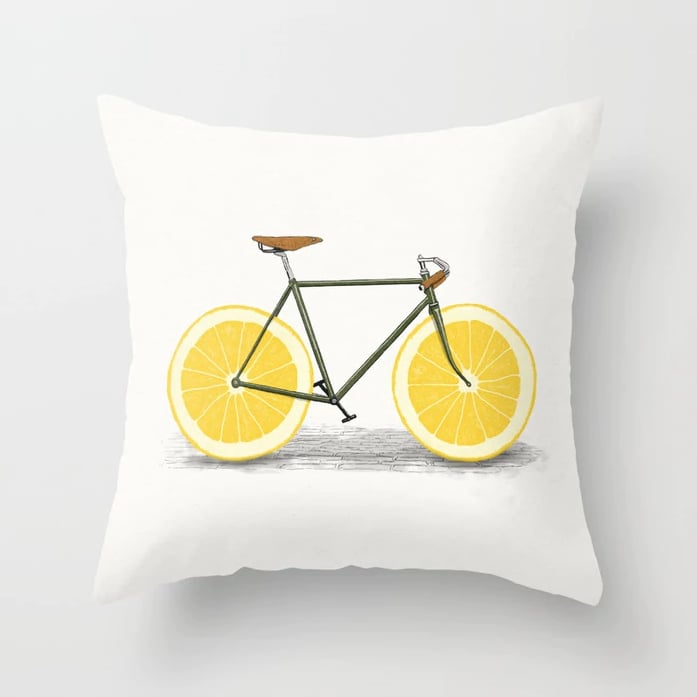 Society 6 Zest Throw Pillow