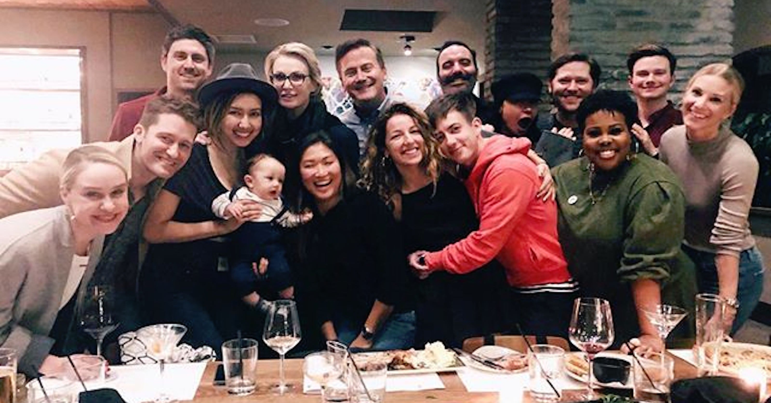 Glee Cast Reunion Instagram Photos March 2018 POPSUGAR Celebrity