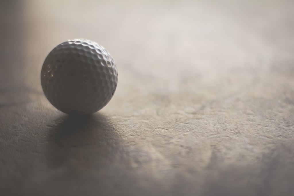 Roll a golf ball under your feet.