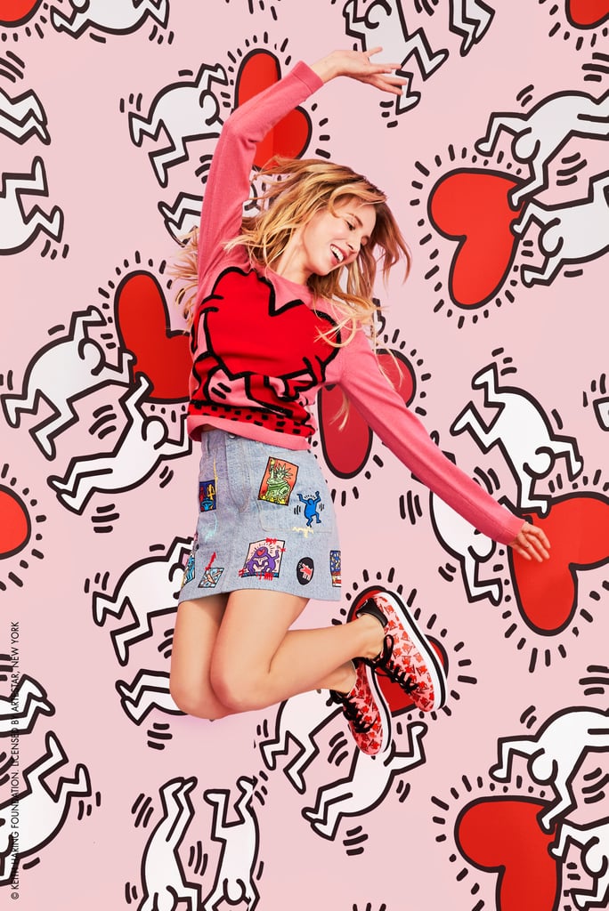 Keith Haring x Alice + Olivia Pullover