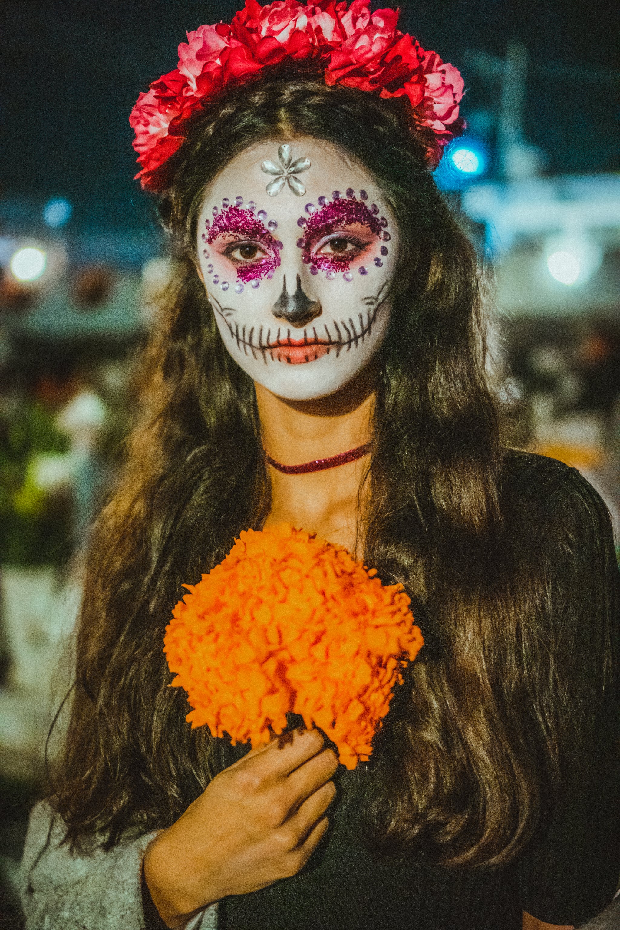 Day Of The Dead Skull Costume