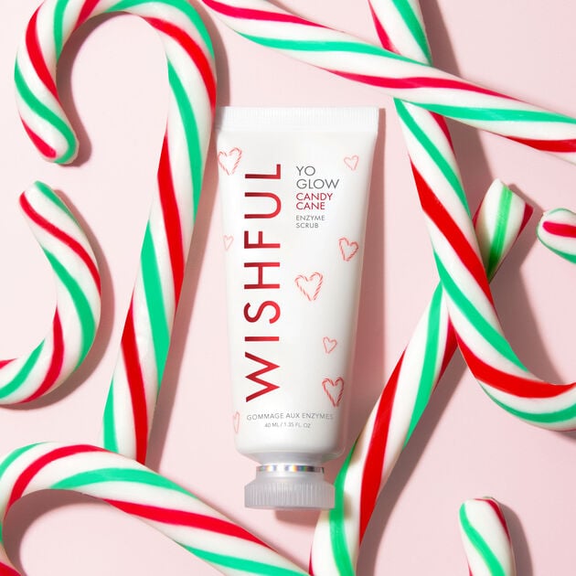 Yo Glow Candy Cane Enzyme Scrub