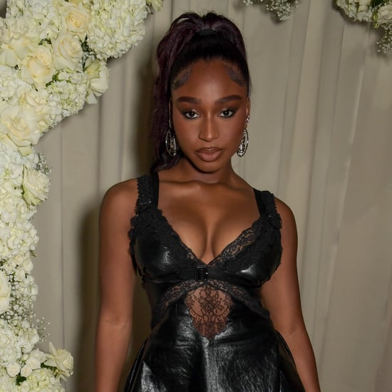 Normani's Deep French Manicure at Paris Fashion Week