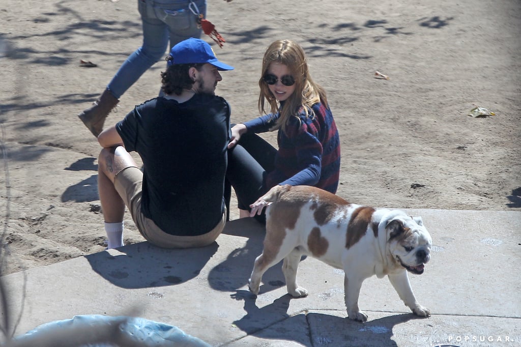 Shia LaBeouf and Mia Goth Out in LA October 2016