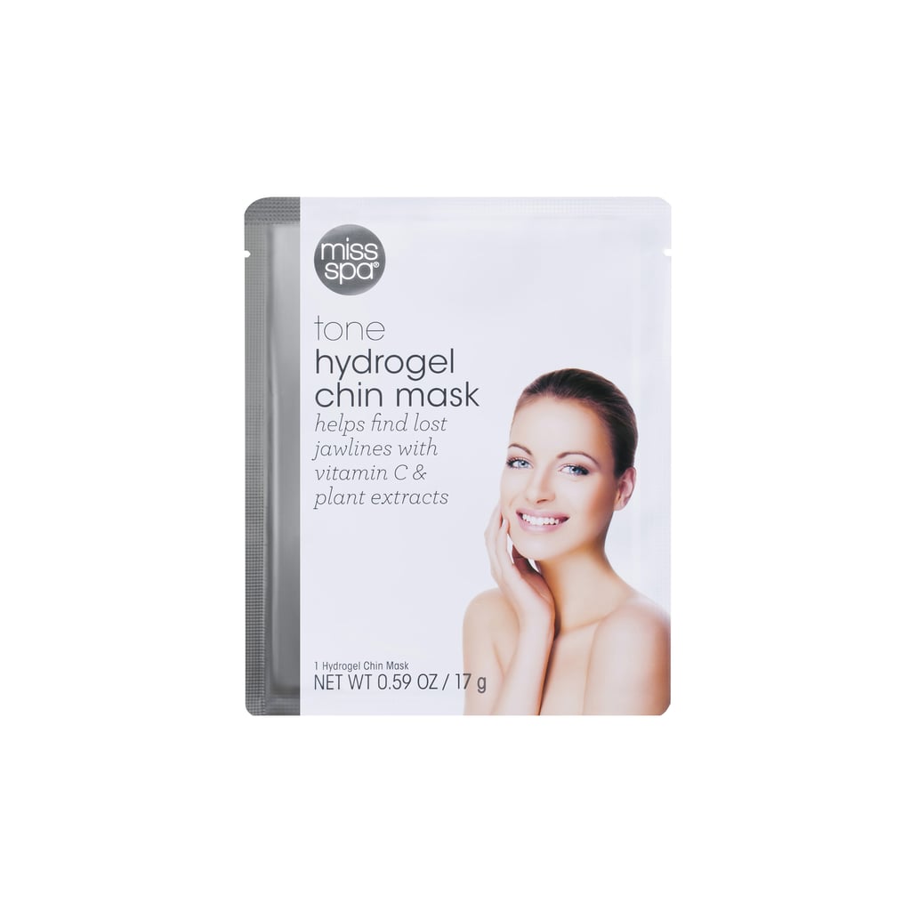 Best for: Someone with an at-risk chin.
 If your grandma's jawline makes you yearn for the Fountain of Youth, take a deep breath and relax. The Miss Spa Hydrogel Chin Mask ($6) hooks around your ears and acts like a sling for sagging jowls, using plant extracts to firm crepiness.