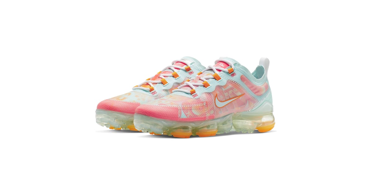Air vapormax 2019 sneaker in teal tint & ember online glow