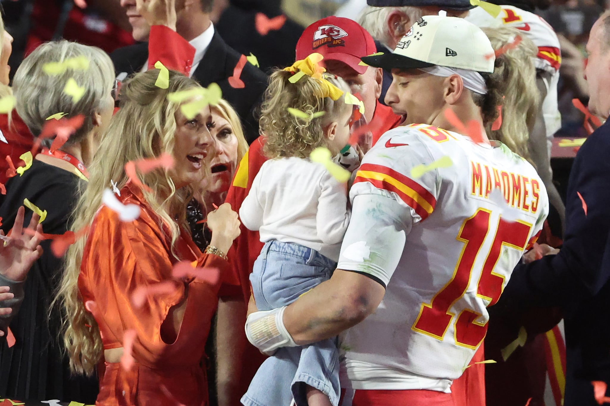 Chiefs' Patrick Mahomes first Super Bowl with kids