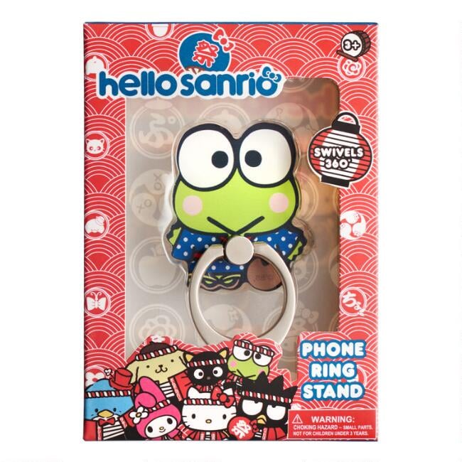 Keroppi Omatsuri Smartphone Ring Stand