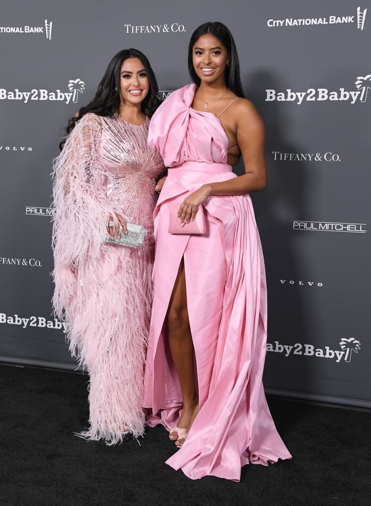 Natalia Bryant Wore a Pink Bow Dress to Baby2Baby Gala