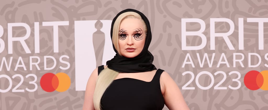 Kim Petras Spider Eyeliner at the Brits 2023