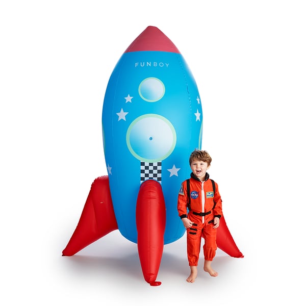 FUNBOY Backyard Rocket Ship Sprinkler
