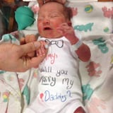 Just Hours Old, Newborn Helped