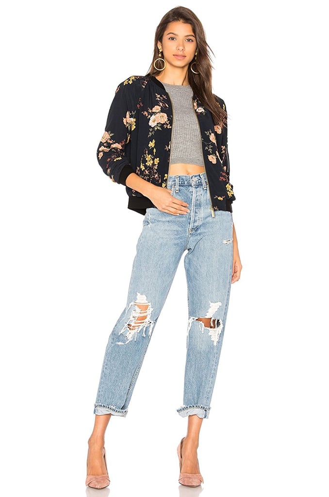 Blooming Jelly Bomber Jacket