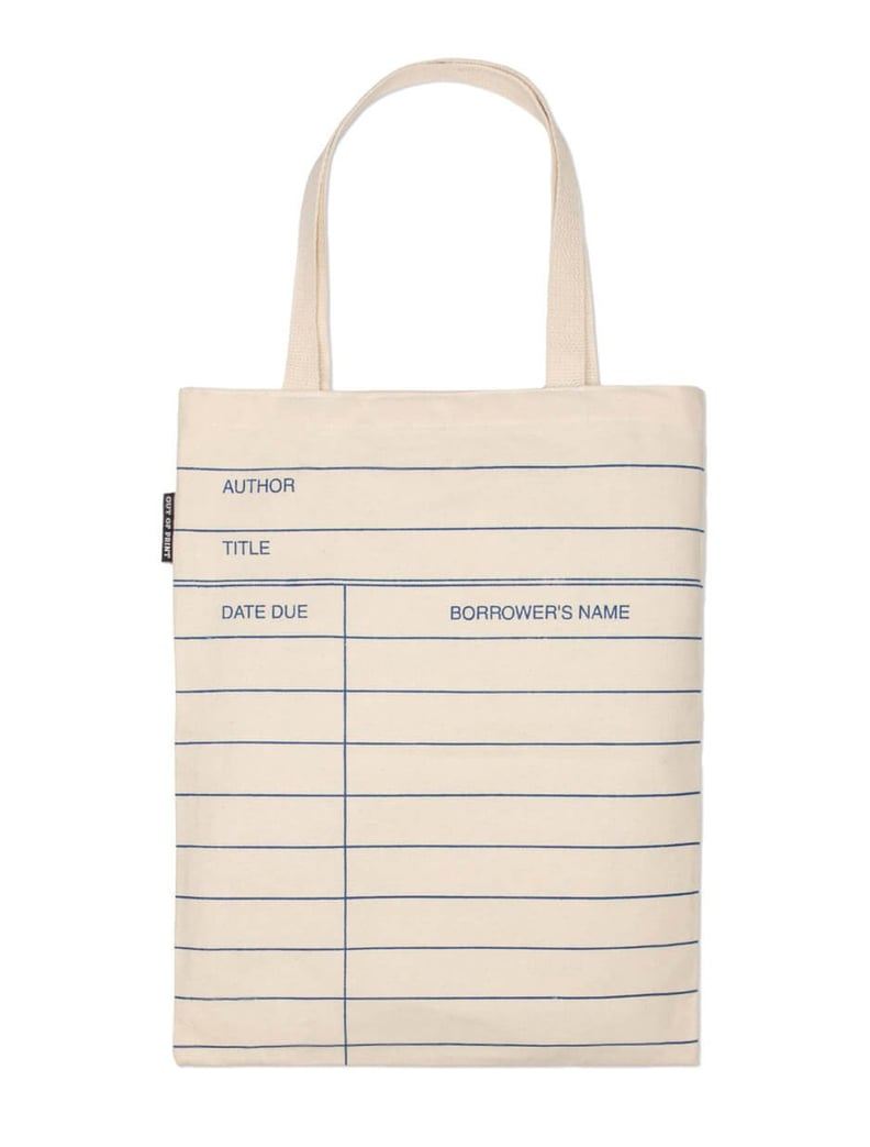 Library Card Tote Bag