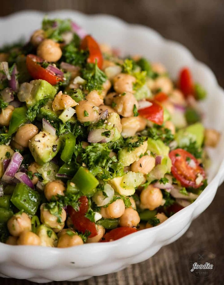 Quick and Easy Chickpea Salad | Best Lentil and Chickpea Salad Recipes ...