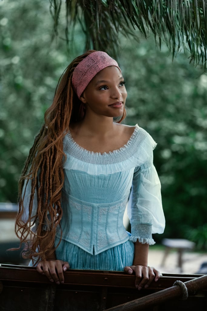 Transforming Halle Bailey's Locs Into Ariel's Hair "The Little