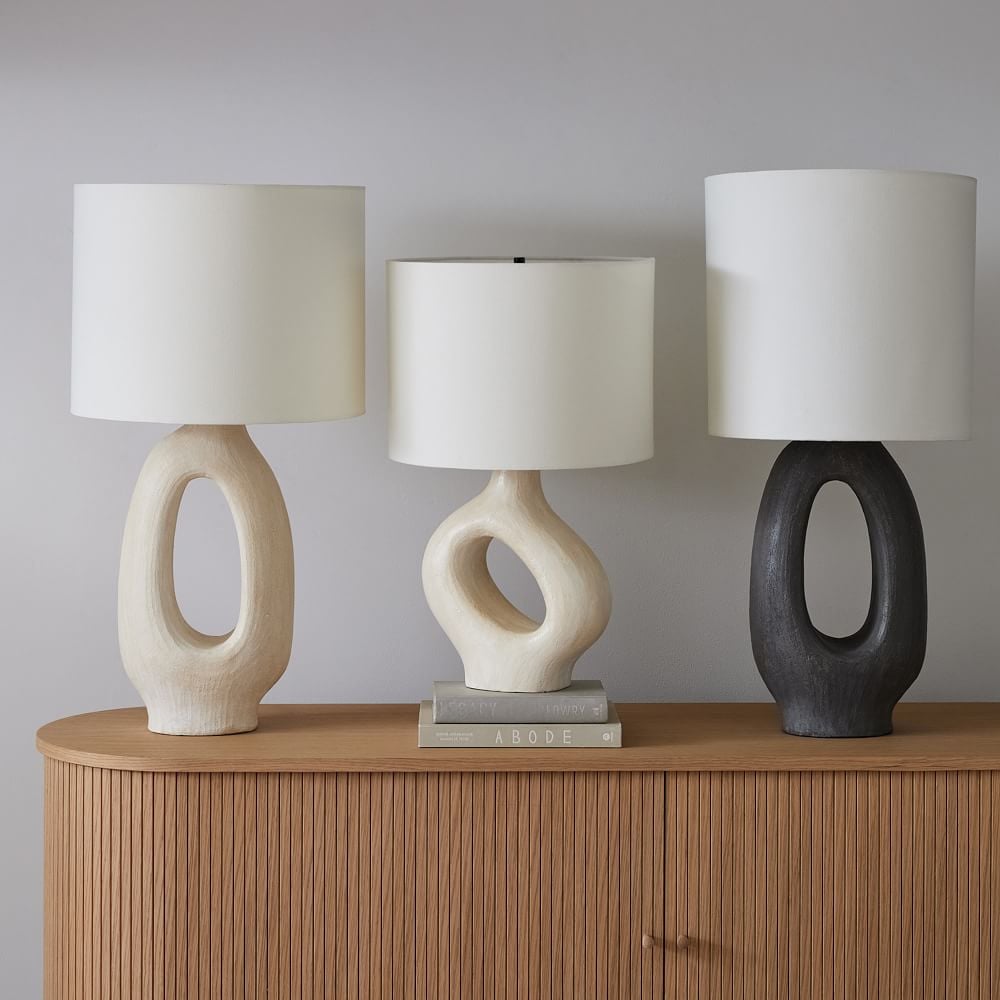 Best Ceramic Lamp: West Elm Chamber Table Lamp
