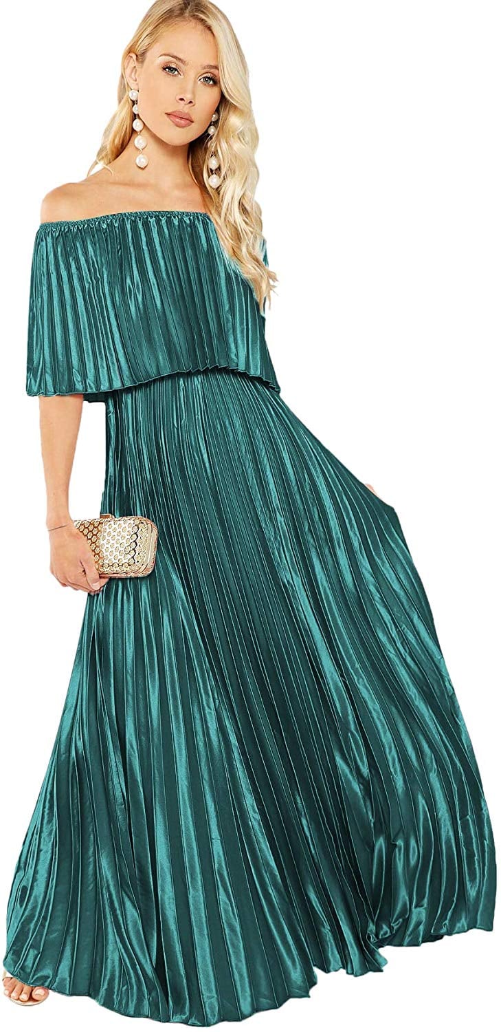 Milumia Off-the-Shoulder Maxi Dress