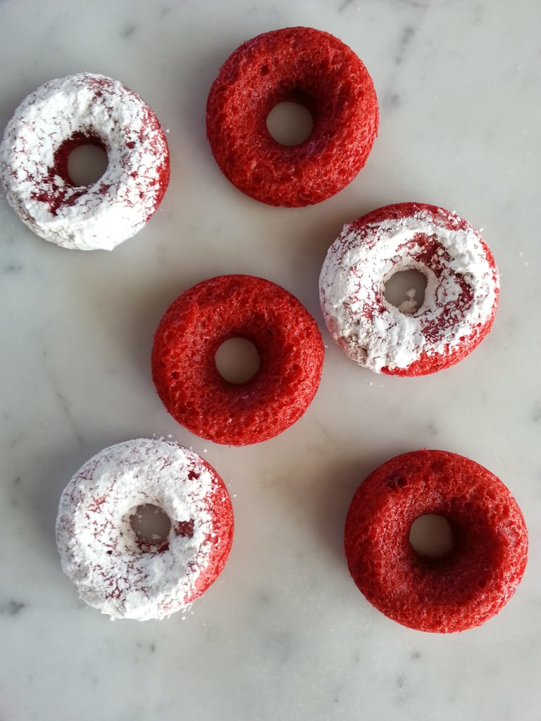 Red Velvet Baked Doughnuts