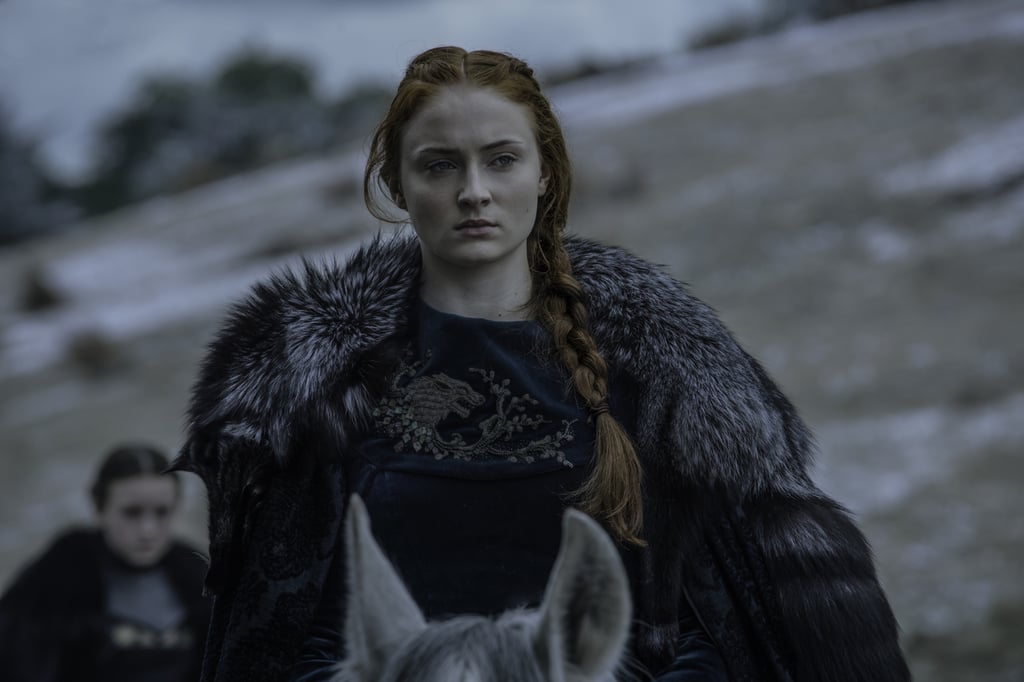 Turner on Sansa's hand in Ramsay Bolton's death: "[Sansa's involvement] made it a really great storyline. Killing him with the dogs, that was the most satisfying scene. It made me so emotional because I've been waiting so long for her to stand up to the people who have done her wrong."
On the ending of Game of Thrones: "I feel very satisfied with the ending of the entire show. Every story arc came to a really good close."